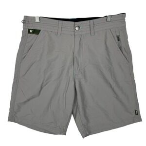 NWT Howler Brothers Horizon Hybrid Short 2.0 Mens 30 Slate Grey Nylon Ripstop